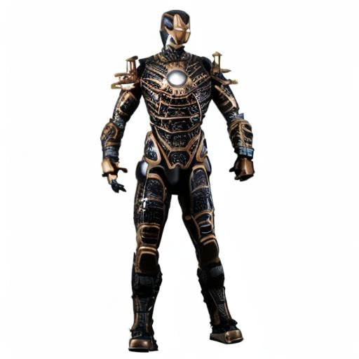 Hot Toys Iron Man Mark 41 Bones 1/6 Scale Collectible Action Figure - Movie Masterpiece from Iron Man 3 | Perfect for Marvel Fans, Display Collections & Superhero Decor