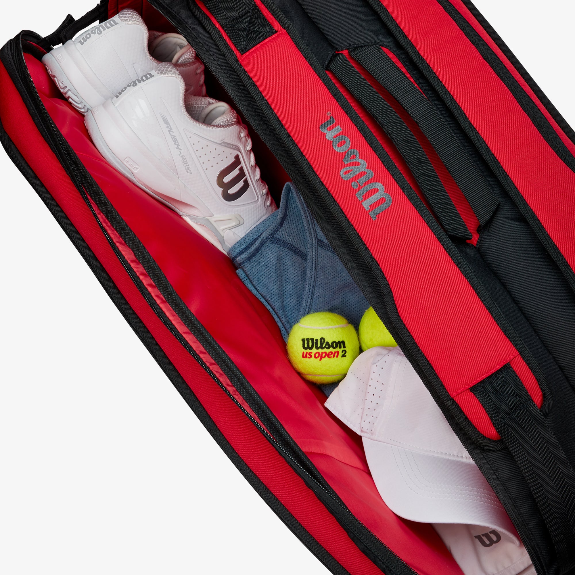 Wilson Clash Super Tour 9-Pack Tennis Bag - Premium Durable Gear for Professional & Recreational Players - Perfect for Tournaments, Practice & Travel