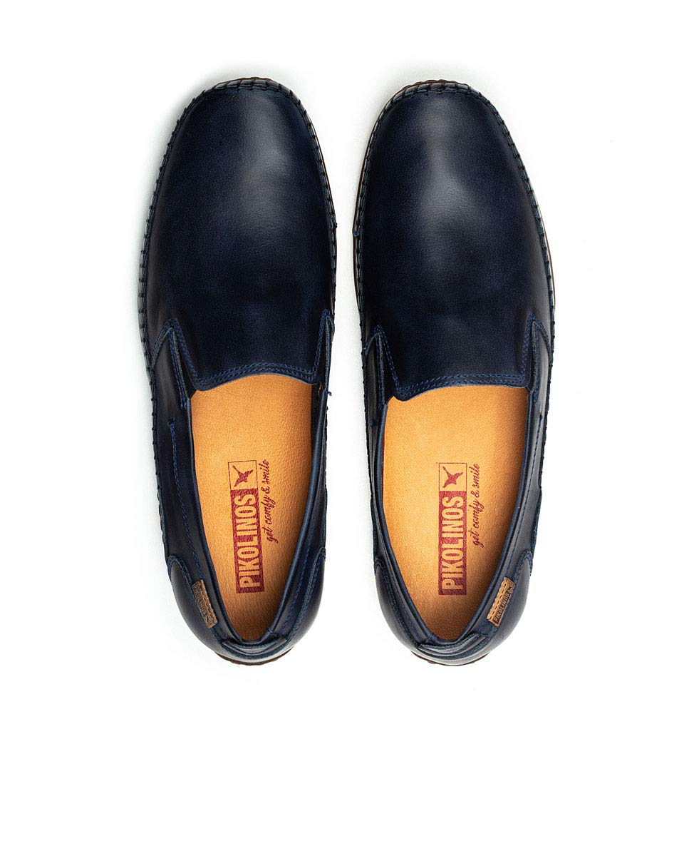 PIKOLINOS Men's Leather Loafers - Comfortable & Stylish Azores Slip-On Shoes for Casual Wear & Office