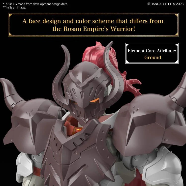 Bandai 30 Minutes Fantasy 30MF 1/144 Liber Warrior Model Kit - Build & Display Anime Action Figure for Collectors & Hobbyists - Perfect for Home Decoration, Gifts & Anime Enthusiasts