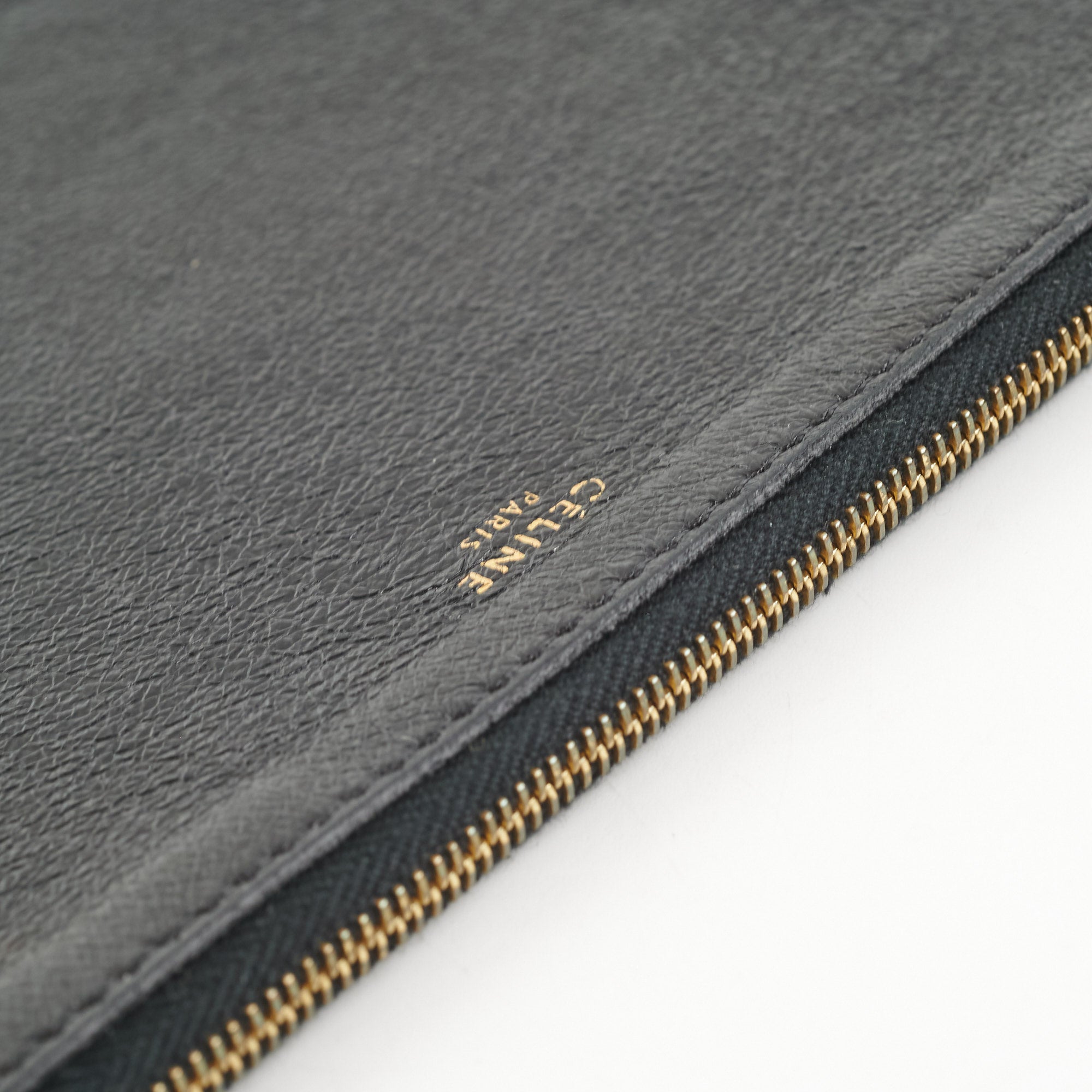 Celine Black Leather Pouch - Stylish & Compact Handbag for Women | Perfect for Everyday Use, Travel & Evening Out