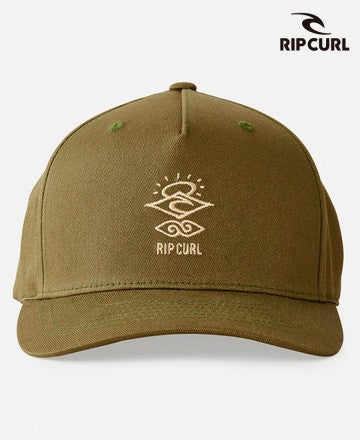 Rip Curl CA ICONS Flexfit Baseball Cap (L7) - Adjustable & Comfortable for Surfing, Hiking & Outdoor Activities