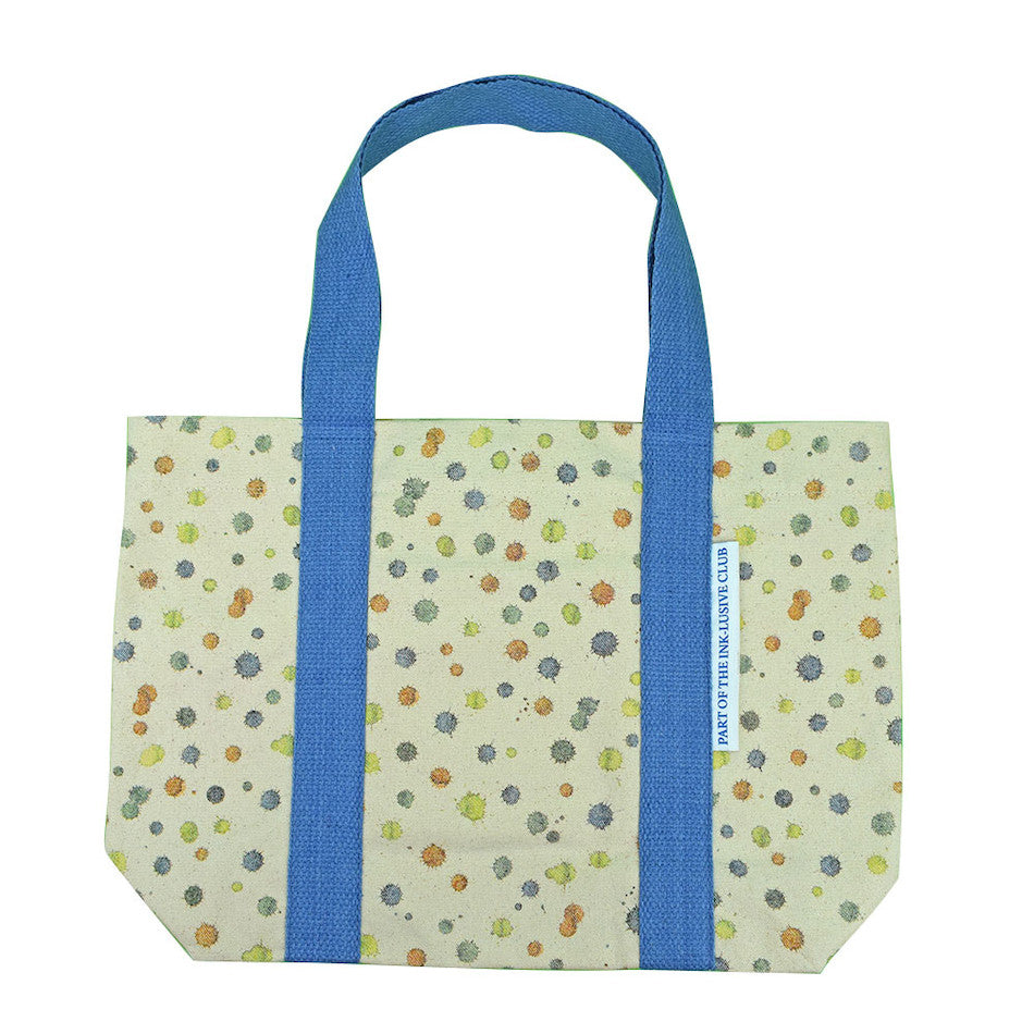 Cult Pens Ink Splodge Canvas Boat Tote Bag - Durable & Stylish Pen Pals Gift for Artists & Writers - Perfect for Art Supplies, Beach Trips & Daily Use