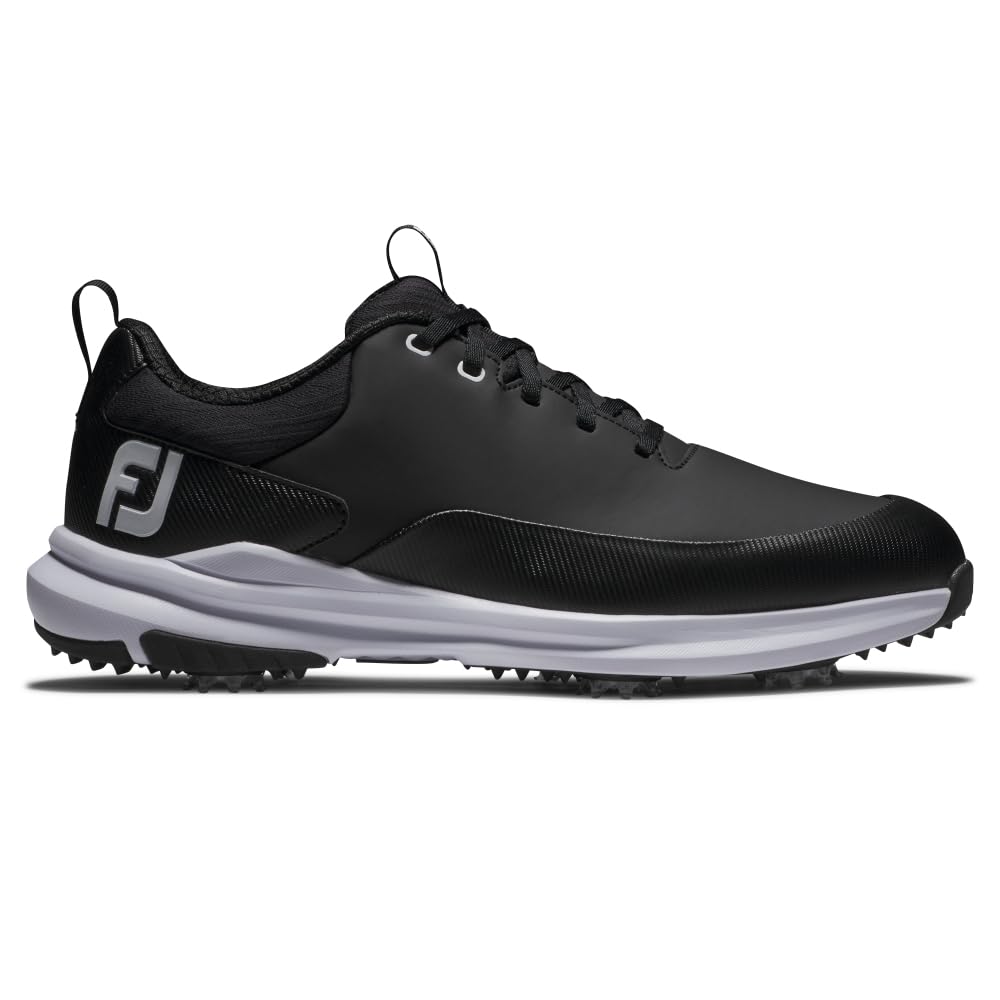 FootJoy Men's Tour Rival Spiked Golf Shoes - Waterproof Comfort for Walking & Swing Stability - Perfect for Golf Tournaments, Driving Range & Casual Wear