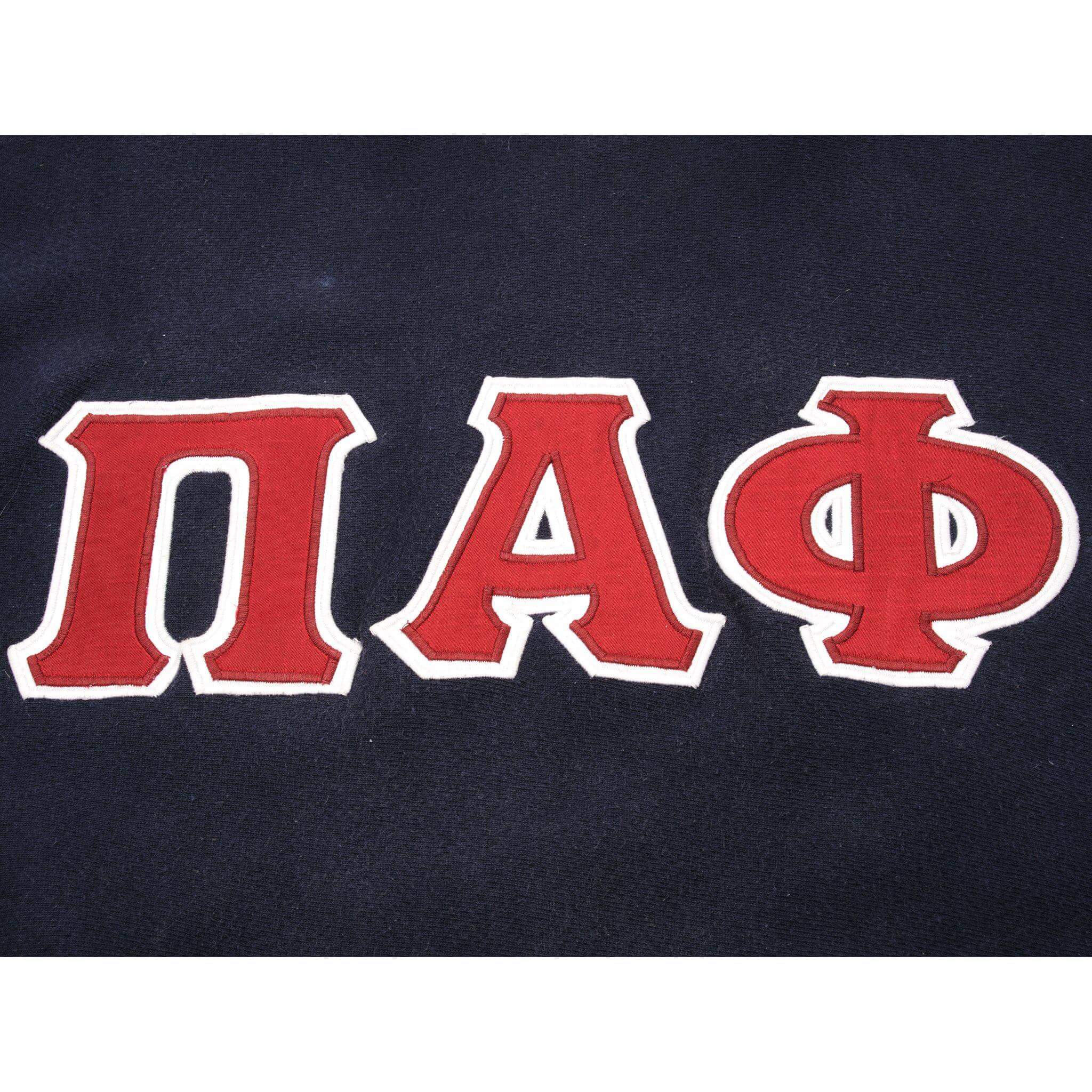 Vintage Champion Reverse Weave Pi Alpha Phi Sweatshirt 1990s XL Made in USA - Retro College Fraternity Hoodie for Men & Women, Perfect for Casual Wear and Greek Life Events
