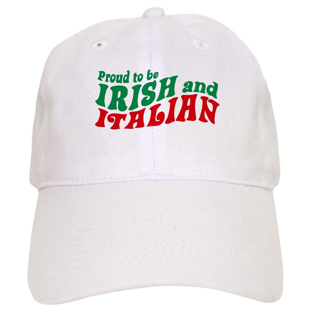 Proud Irish Italian Baseball Cap - St. Patrick's Day & Heritage Wear