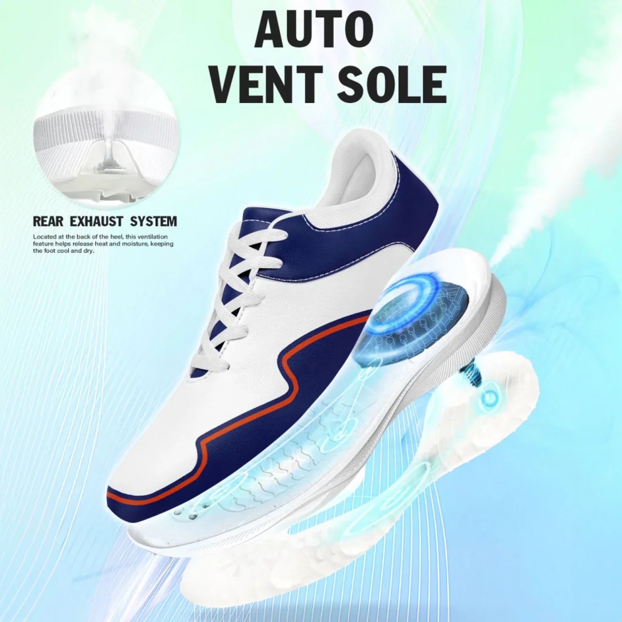 Custom Golf Shoes for Training & Academies – Lightweight Performance Golf Footwear FN062 25028054 | Perfect for Driving Range, Golf Course & Practice Sessions