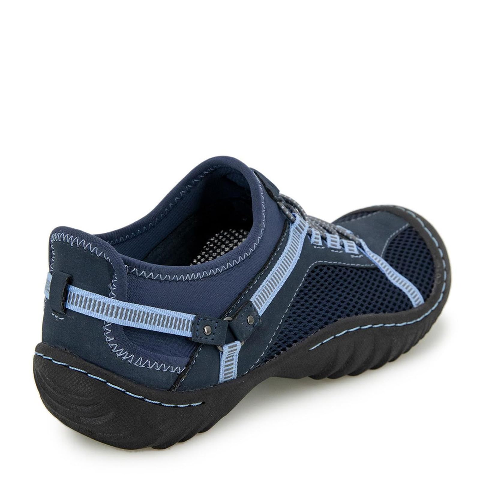 JBU Tahoe Water Ready Women's Outdoor Comfort Closed Toe Slip On Water Shoes for Beach, Pool, and Kayaking Adventures