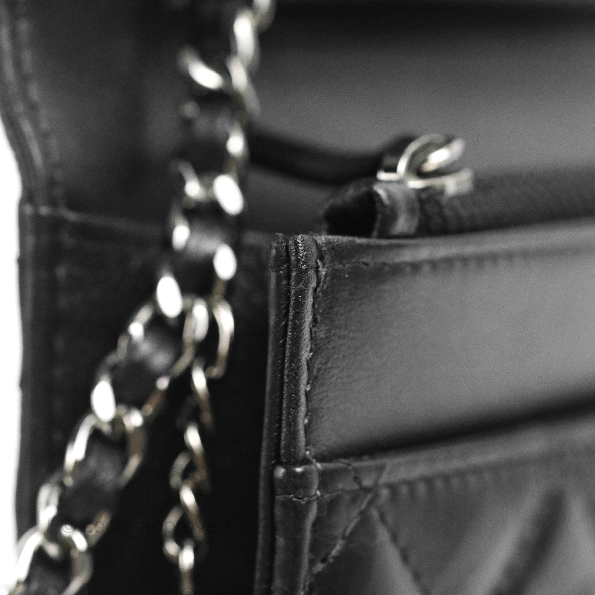 Chanel Quilted Tassel Wallet On Chain WOC Black Aged Calfskin Leather Crossbody Bag for Women | Evening Out & Date Night Essential