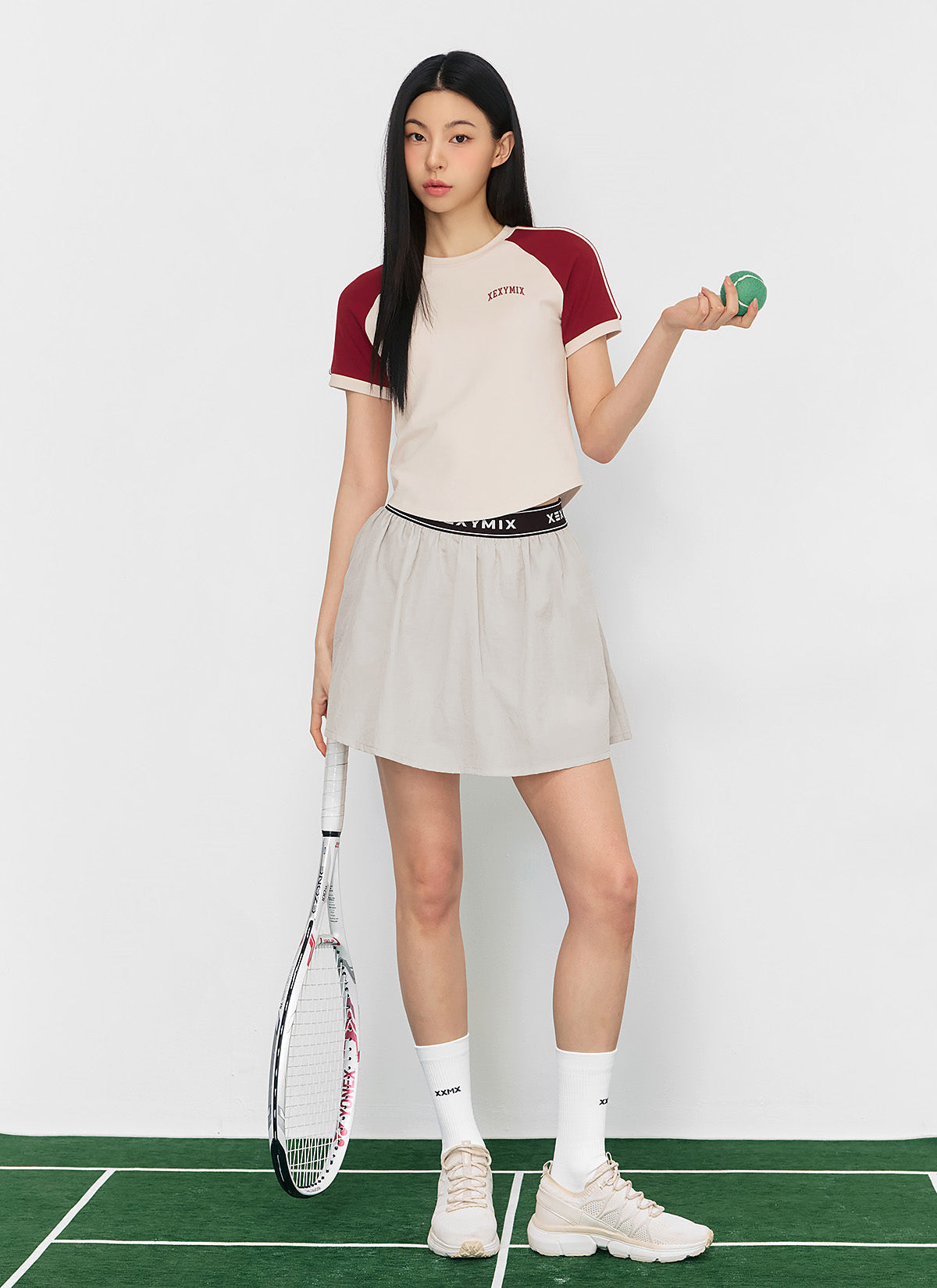 Lightweight Woven 2-in-1 Skirt for Women - Summer Beach Casual & Yoga Skirt with Built-in Shorts | Perfect for Travel, Workout, and Outdoor Activities