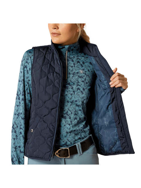 Ariat Ashley 2.0 Insulated Vest for Men & Women - Lightweight Warm Puffer Jacket for Outdoor Activities, Hiking, and Winter Sports