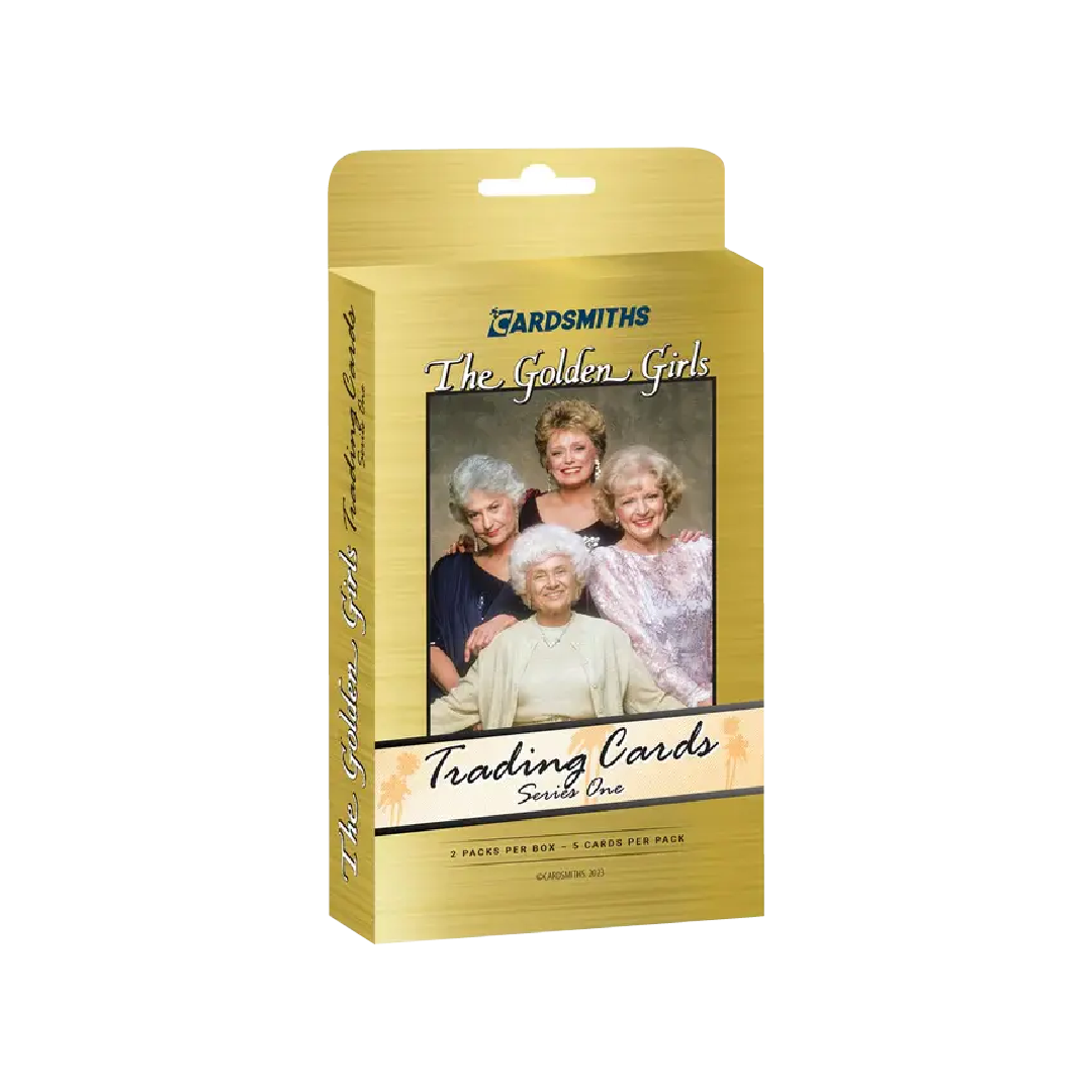 The Golden Girls Series 1 Trading Cards - 2 Pack Collector's Edition Box Set - Perfect for TV Show Fans & Card Collectors - Great for Gifts, Display, and Trading
