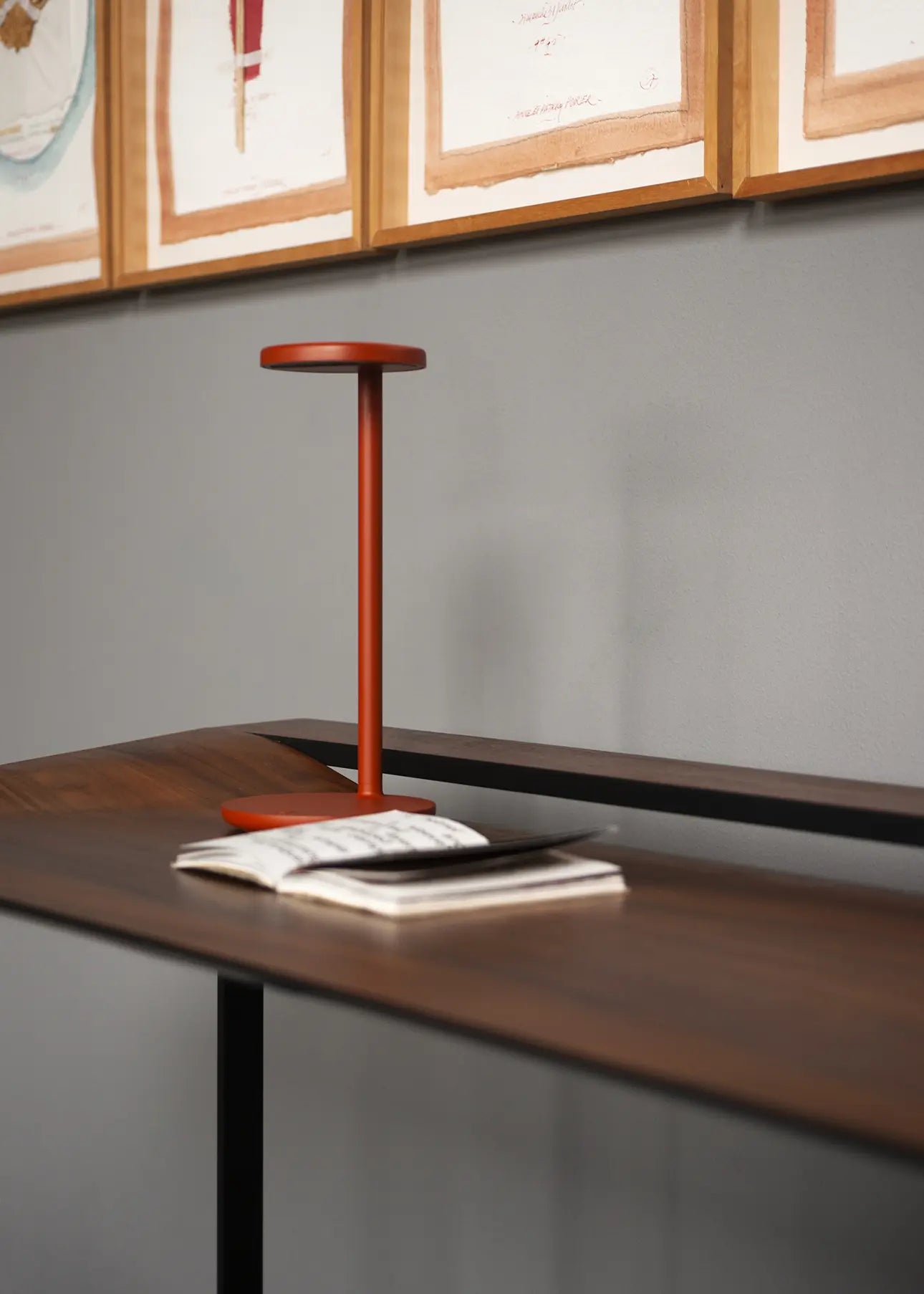 Bross Cut Desk - Modern & Stylish Home Office Desk for Small Spaces | Perfect for Remote Work, Study & Writing