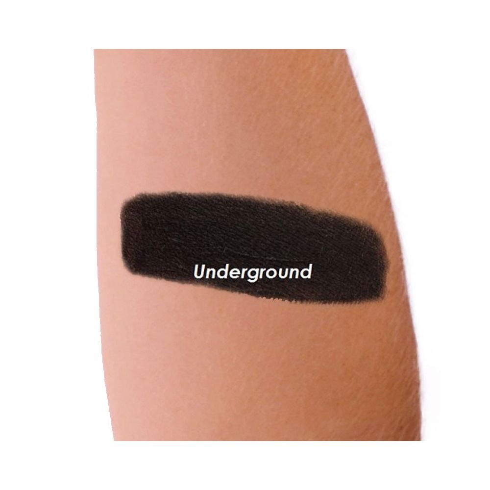 MUA Professional Gel Eyeliner - Long Lasting Waterproof Makeup Liner in Grey, Black, Brown & Blue (Underground Black) | Perfect for Smokey Eyes, Winged Liner & Dramatic Eye Looks