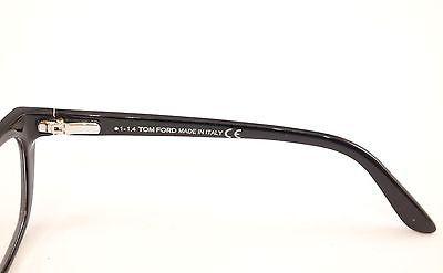 Tom Ford TF5227 Black Plastic Eyeglasses Frame - Made in Italy - Size 54-10-130 - Luxury Designer Glasses for Men & Women - Perfect for Office, Reading & Fashion Accessories