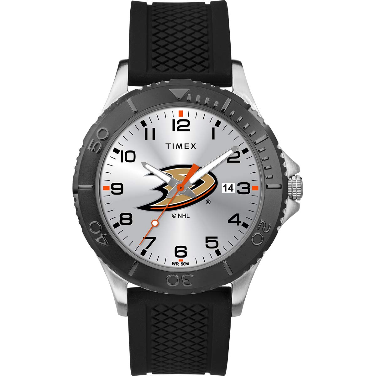 Timex NHL Men's 42mm Digital Sports Watch with Indiglo Light - Perfect for Hockey Fans, Gamers & Outdoor Activities
