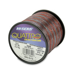 Hi Seas Quattro Monofilament Fishing Line - Premium Strength & Durability for Saltwater & Freshwater Fishing - Perfect for Deep Sea, Surf Casting & Bass Fishing