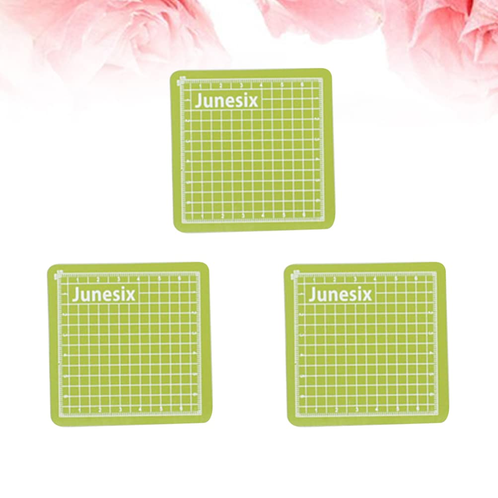 3PCS PVC Sewing Machine Cutting Pad - Non-Slip Fabric Cutting Mat for Quilting, Crafting & DIY Projects - Perfect for Sewing, Patchwork & Model Making