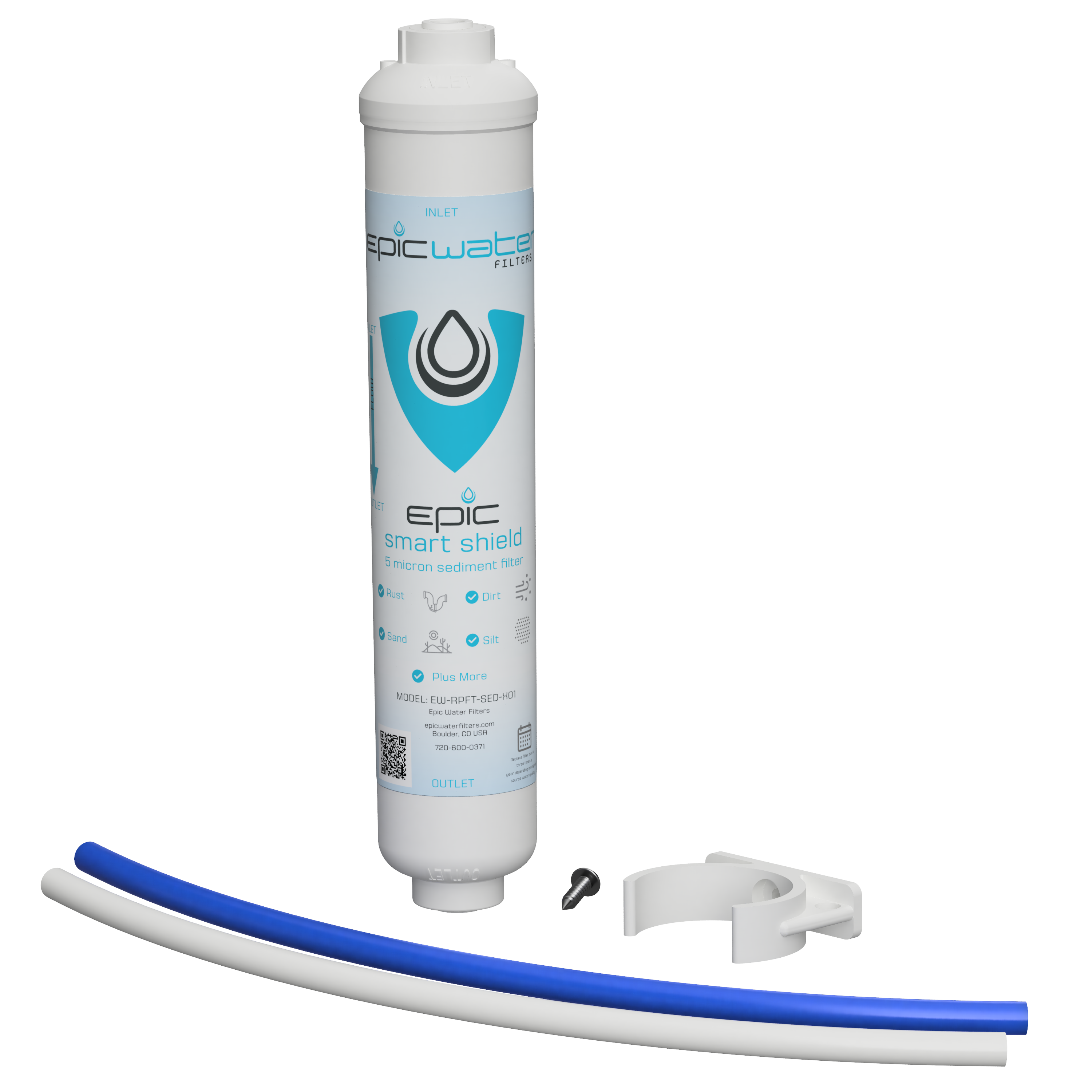 **Sediment Filter Kit for Home Water Filtration – Removes Dirt, Sand & Rust – Compatible with Whole House & Under Sink Systems – Clean Water for Drinking, Cooking & Appliances**