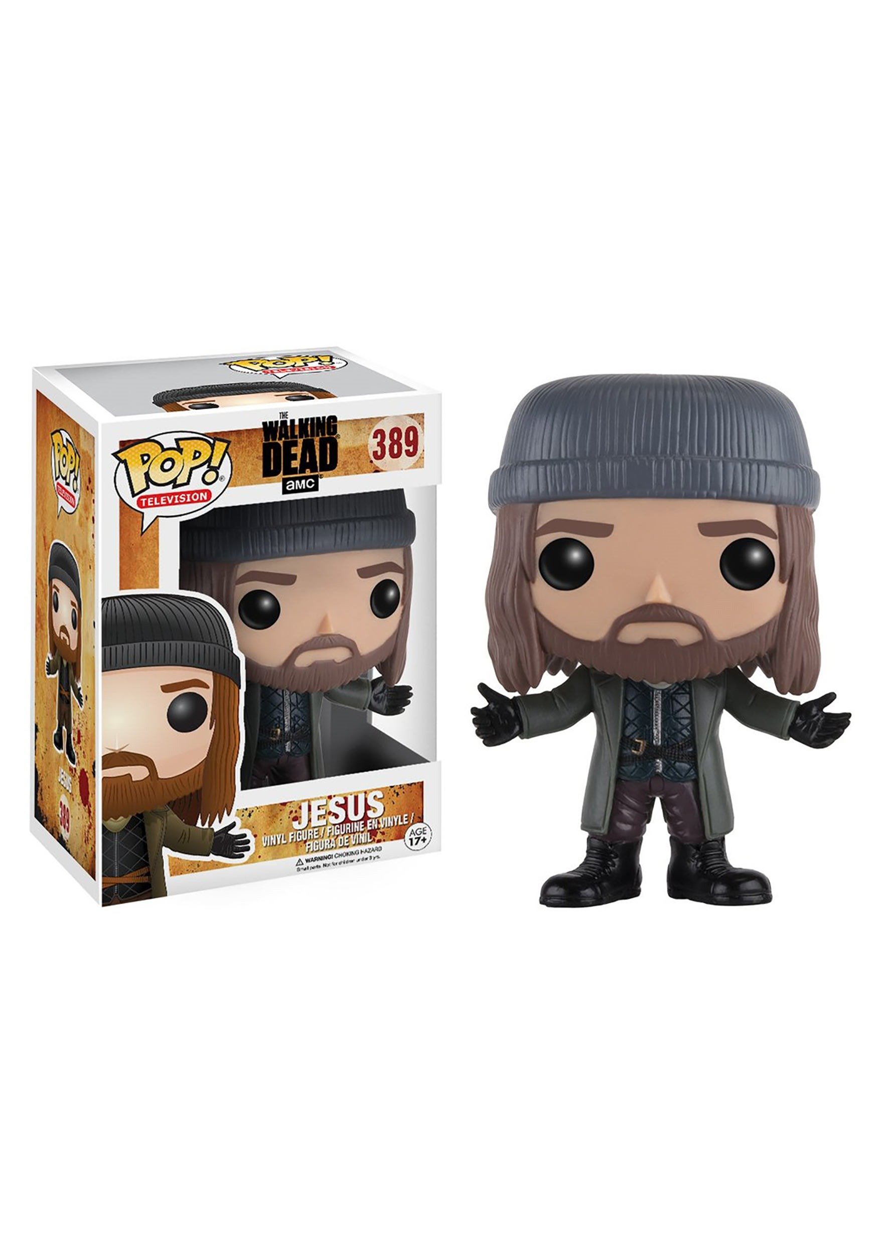 Funko POP Television: The Walking Dead - Jesus Action Figure Collectible Toy for Fans & Collectors - Perfect for Display, Gifts, and The Walking Dead Merchandise Collections