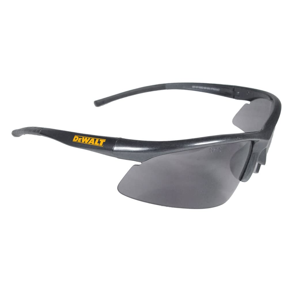 DeWalt DPG51-2D ANSI Z87.1 Certified Safety Glasses - Clear Anti-Fog Protective Eyewear for Construction, Woodworking & DIY Projects