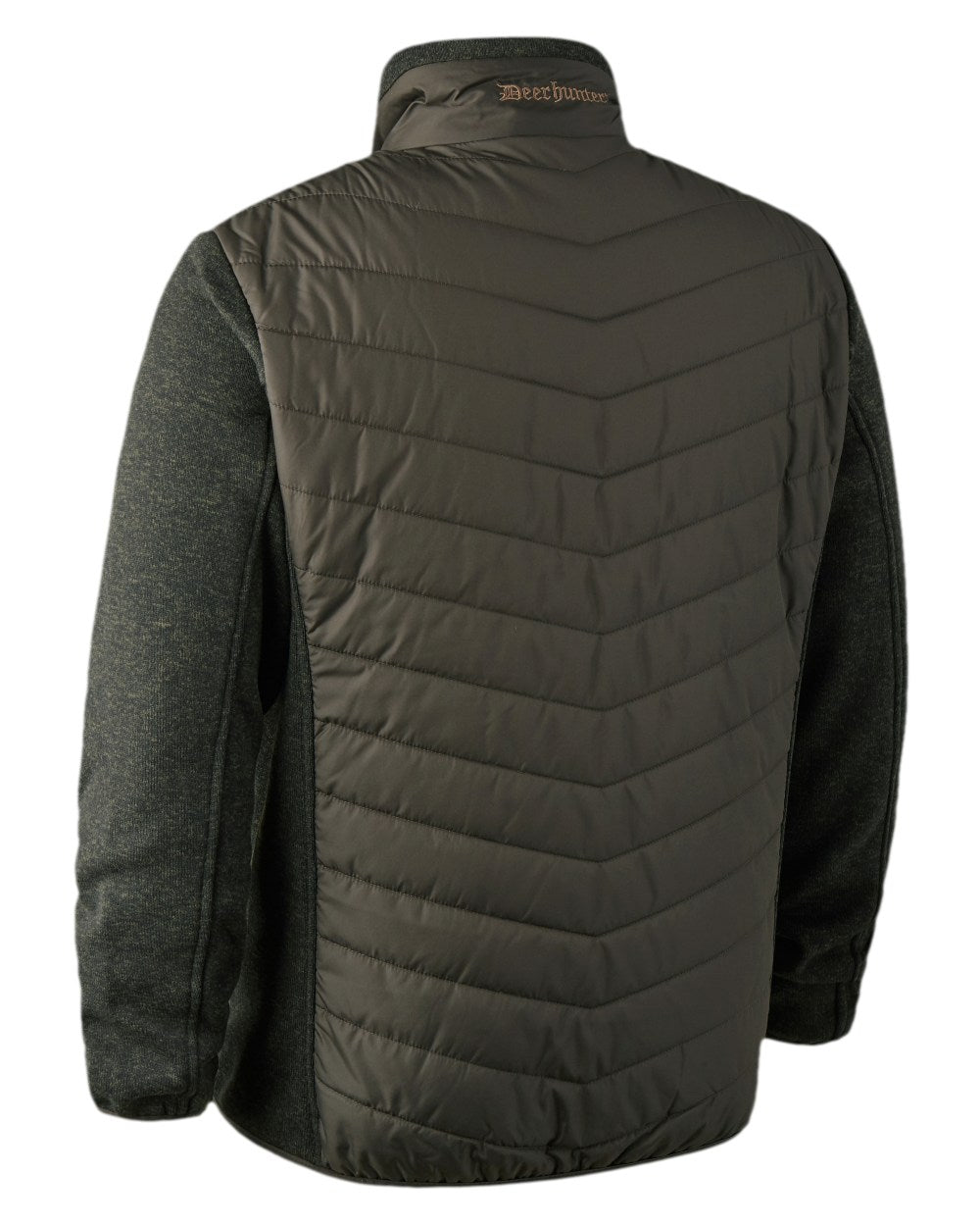 Deerhunter Moor Padded Jacket with Knitted Sleeves - Warm Winter Coat for Outdoor Hunting & Hiking | Water-Resistant Insulated Jacket for Men