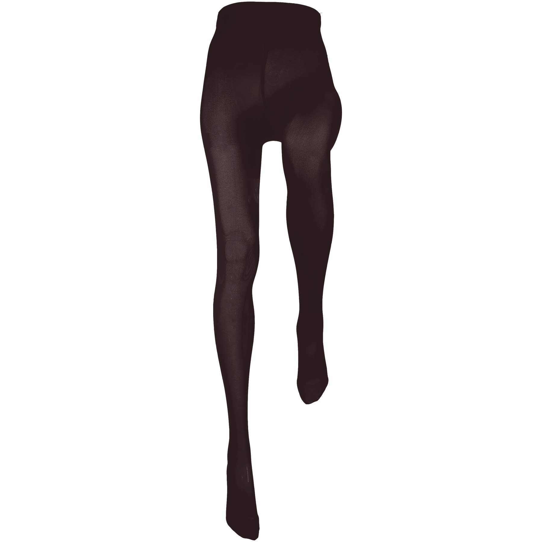 Truform Women's Compression Pantyhose 20-30 mmHg - Opaque Support Tights for Varicose Veins & Circulation - Shaping Hosiery in Black, Medium Size - Perfect for Work, Travel & Everyday Comfort