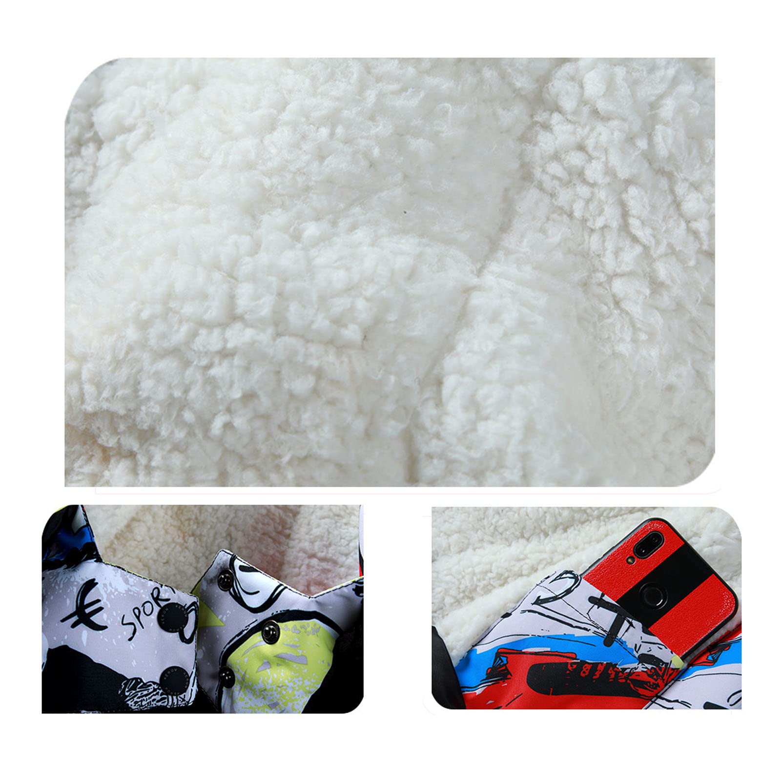 Baby Boys Winter Snowsuit Set - Waterproof Ski Jacket & Pants for Kids, Warm -40°C/℉ Protection | Perfect for Snowboarding, Skiing & Outdoor Winter Activities