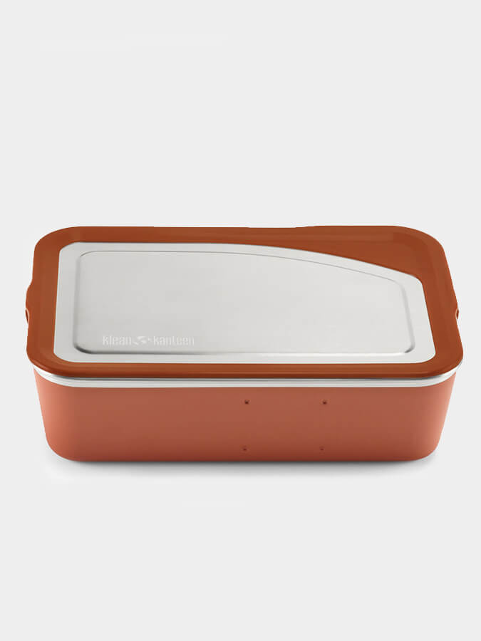 Klean Kanteen Rise Food Container 55oz (1626ml) - Leak-Proof Stainless Steel Lunch Box for Adults | Perfect for Office, Picnics & Outdoor Adventures