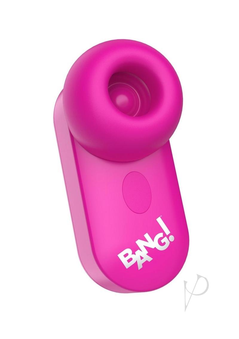 Bang Mini Clitoral Stimulator - Rechargeable Silicone Vibrator for Women, Pink | Perfect for Solo Play & Couples Intimacy