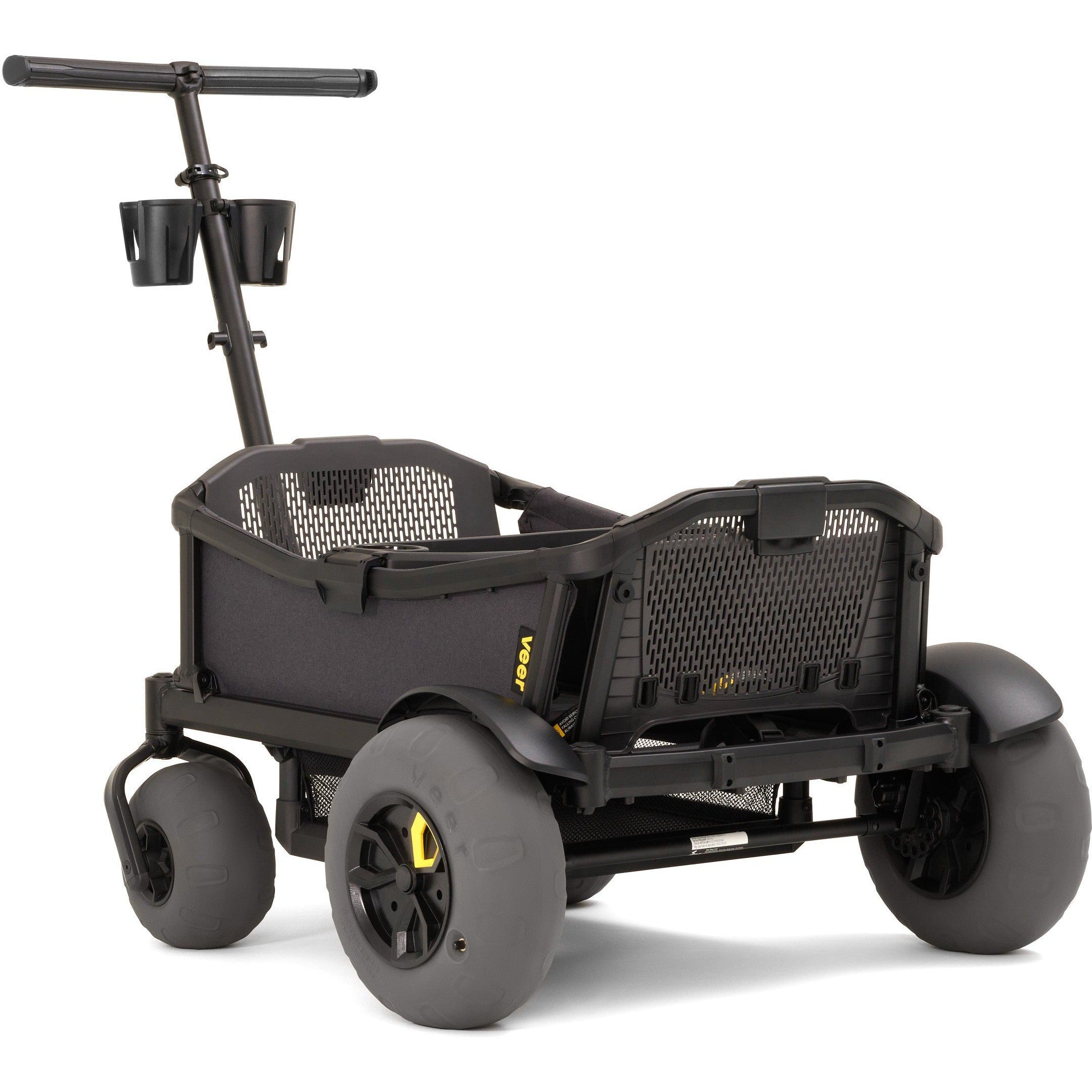 Veer Cruiser Beach Wheel Kit - All-Terrain Stroller & Wagon Wheels for Sand, Snow & Outdoor Adventures