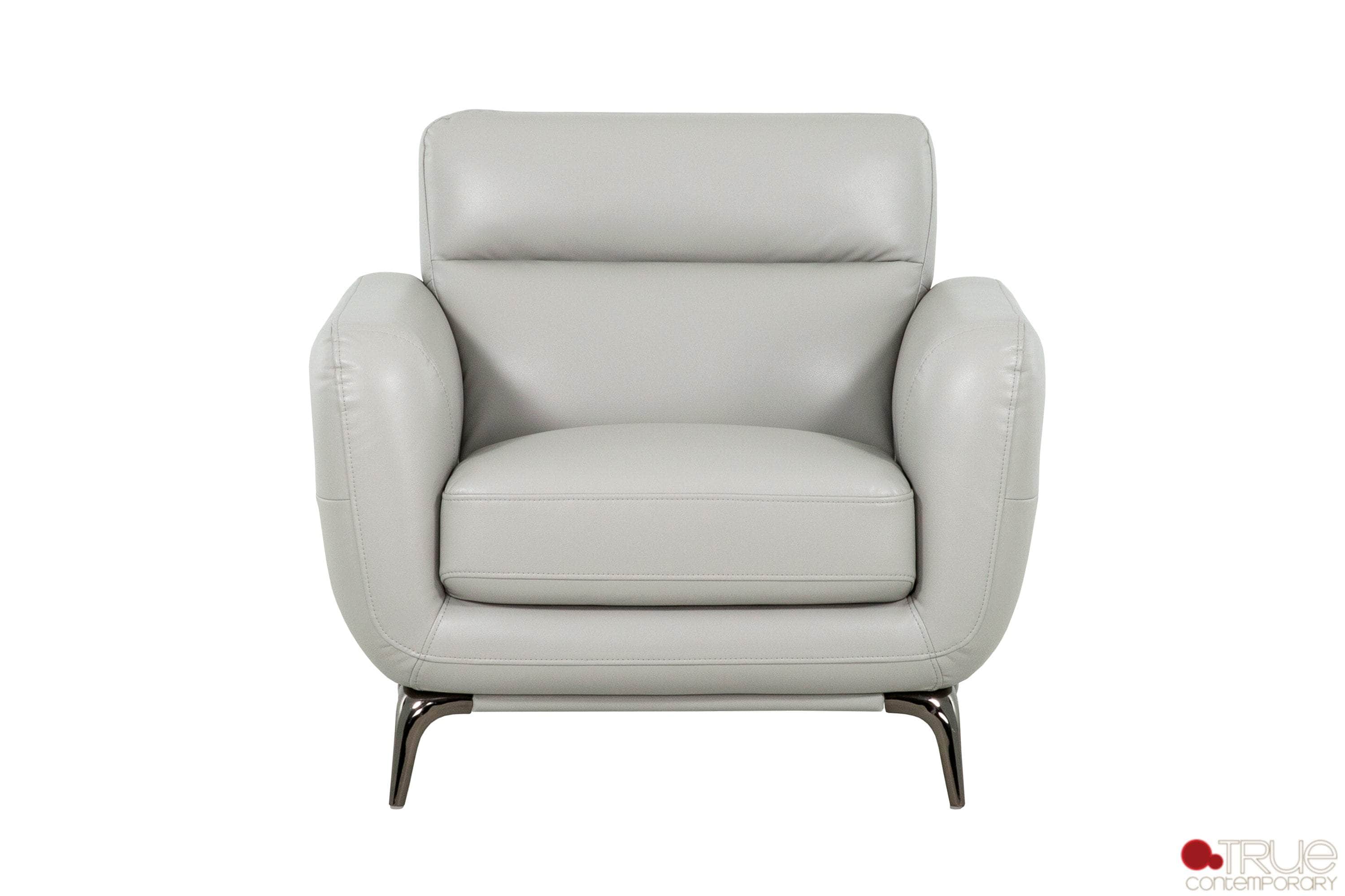 William 3-Piece Tufted Faux Leather Sofa Set with Loveseat - 2 Color Options | Modern Living Room Furniture for Small Spaces & Apartments