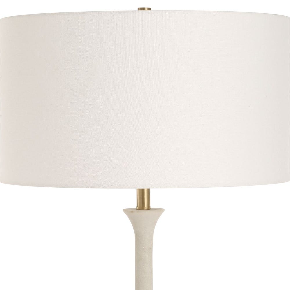Modern White Floor Lamp - Adjustable LED Standing Light for Living Room, Bedroom & Office - Brighten Your Space with Stylish Home Decor Lighting