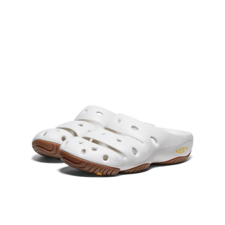 Men's Yogui Clogs - Comfortable & Stylish Wooden Sandals for Men | Birch Wood Color | Perfect for Beach, Pool & Casual Summer Wear
