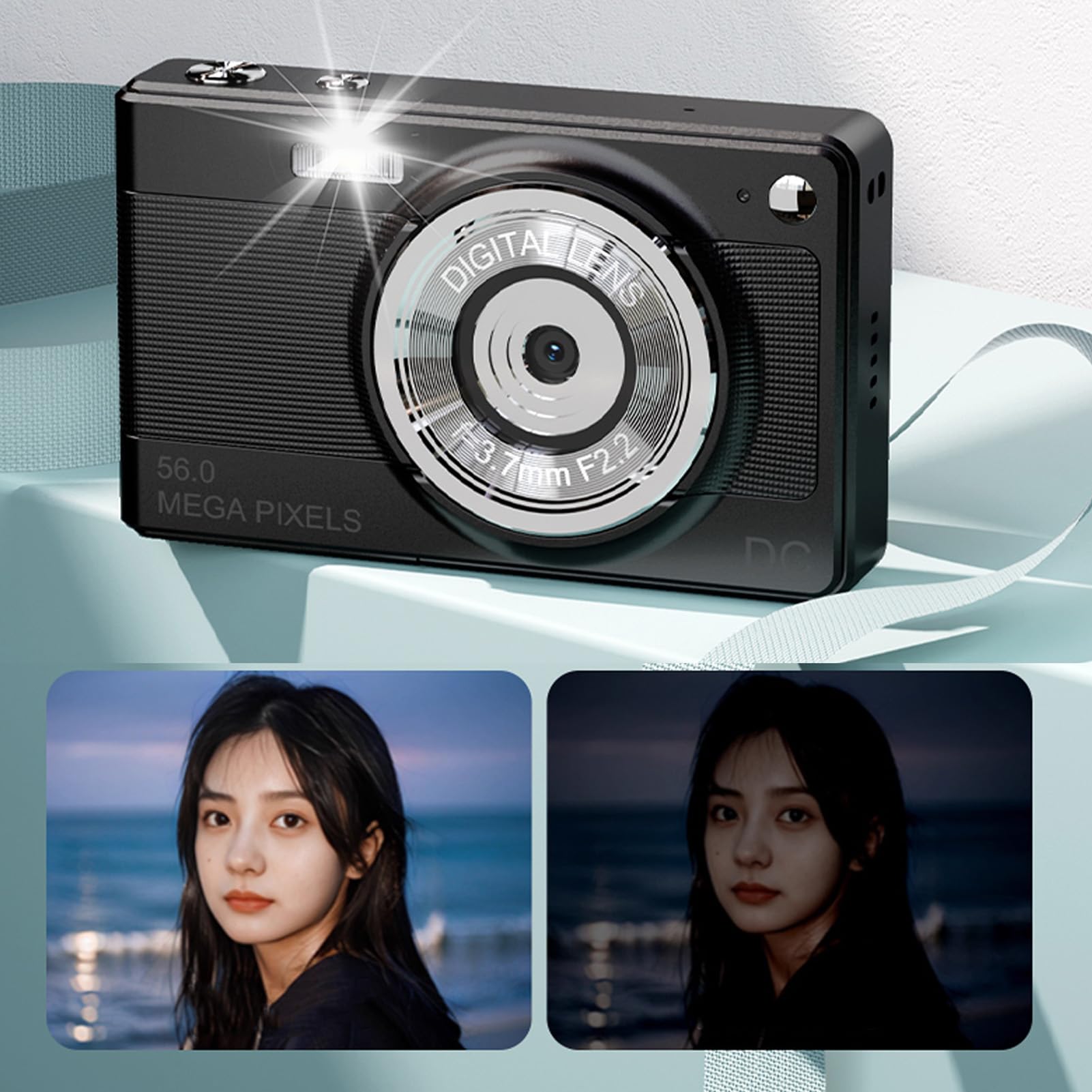 50MP Digital Camera FHD 1080P with 2.8