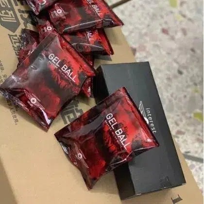 Premium 7-8mm Red V3.0 Hard Gel Balls for Airsoft Guns - High-Performance Ammo for Outdoor Shooting & Tactical Training