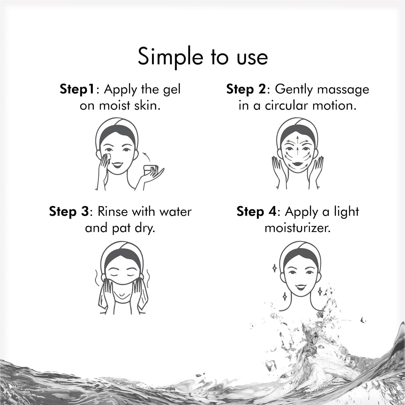 DR.RASHEL Moringa Face Gel with Glycerin Extracts - Hydrating & Nourishing Moisturizer for Men & Women (380ml) | Unclogs Pores, Soothes Skin Tone, Non-Sticky Formula | Perfect for Daily Skincare & Post-Shave Hydration