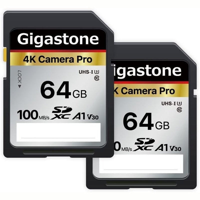 Gigastone 16GB 64GB 512GB SDXC Memory Card - High Speed Class 10 UHS-I for Camera, DSLR, Drone, and Gaming - Reliable Storage for Photos, Videos, and Files