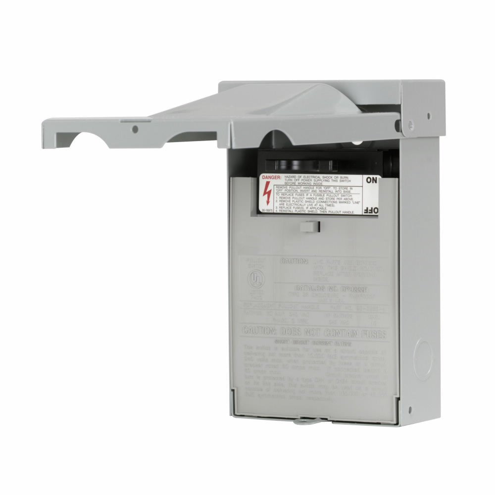 Non-Fusible 60A Disconnect Box - Heavy Duty Electrical Safety Switch for Industrial & Commercial Use