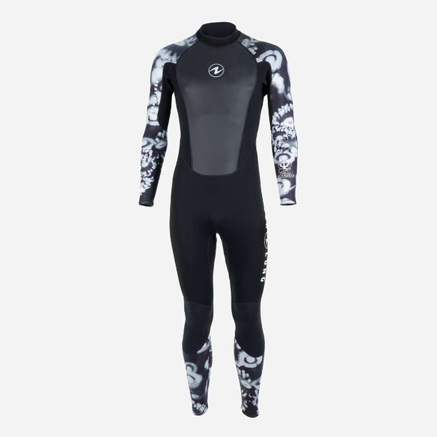Aqualung Women's Hydroflex 3mm Neoprene Wetsuit for Scuba Diving, Snorkeling & Water Sports - Warm & Flexible Full Body Swimsuit