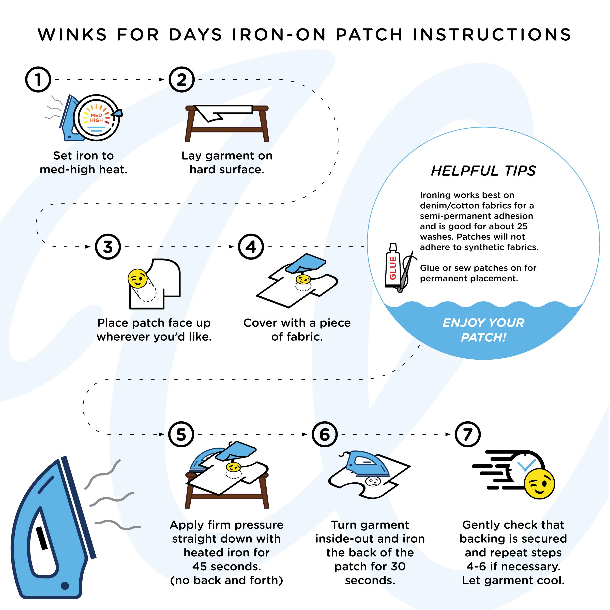 Winks For Days Adventure Book Embroidered Iron-On Patch for Jackets, Backpacks & DIY Crafts - Perfect for Book Lovers & Travel Enthusiasts