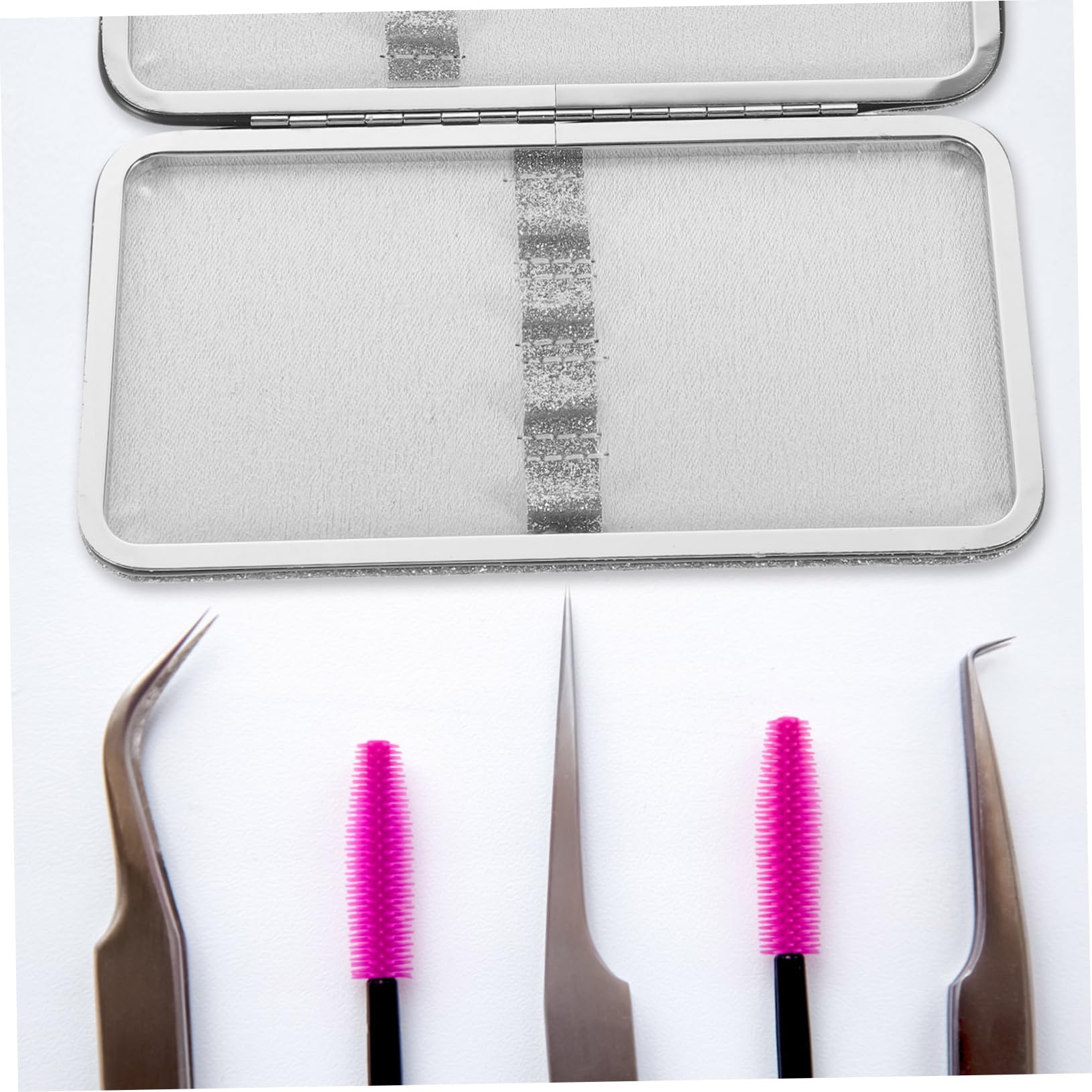 Premium Eyelash Extension Tweezers Storage Case - Durable Lash Tweezer Holder Organizer for Professional & Home Use - Perfect for Salons, Makeup Artists, and DIY Beauty Enthusiasts
