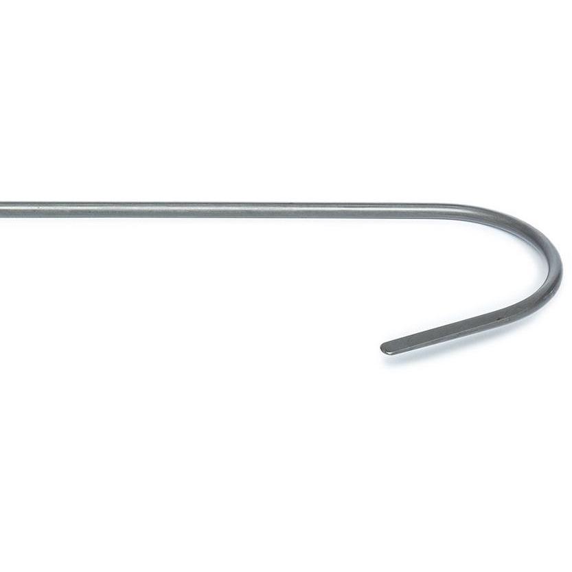Dentcraft 16 Left Offset Door Hook - 1/4 Inch Diameter - Perfect for Hanging Towels, Robes & Clothes in Bathrooms, Closets & Laundry Rooms