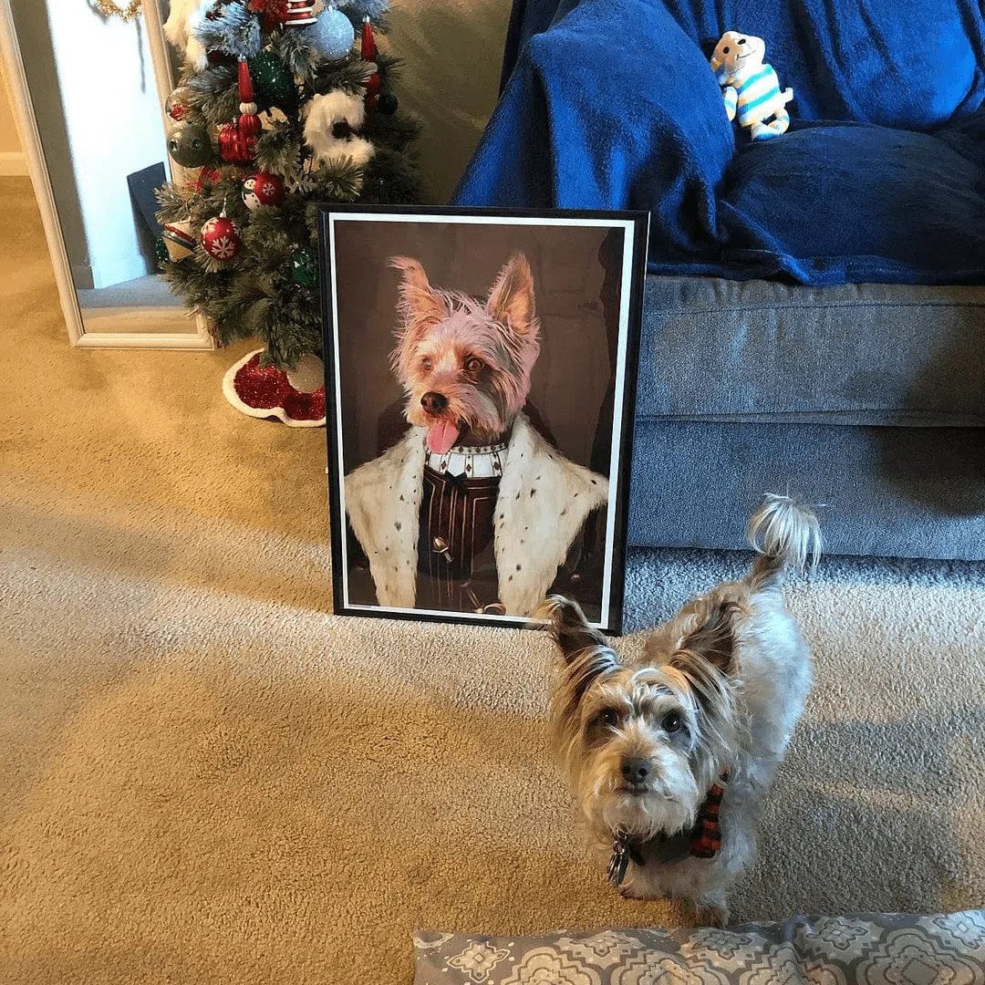 Custom Pet Portrait Poster - Personalized Pet Art for Home Decor, Gifts & Wall Art | Perfect for Living Room, Bedroom & Pet Lovers