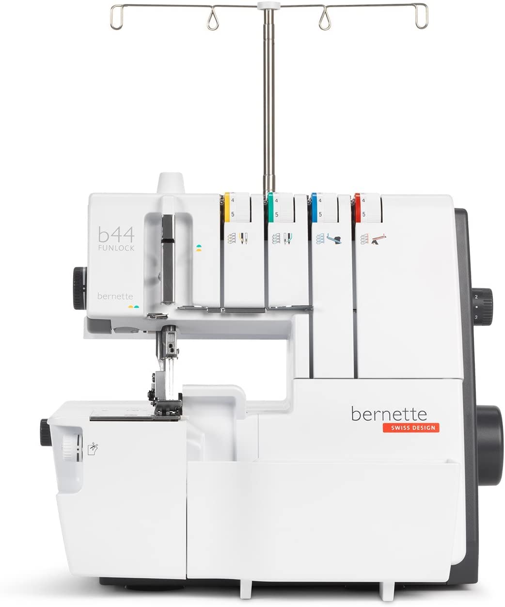 Bernette B44 Overlock Sewing Machine | 4-Thread Serger for Professional Stitching | Perfect for Quilting, Garment Construction & Home Decor Projects