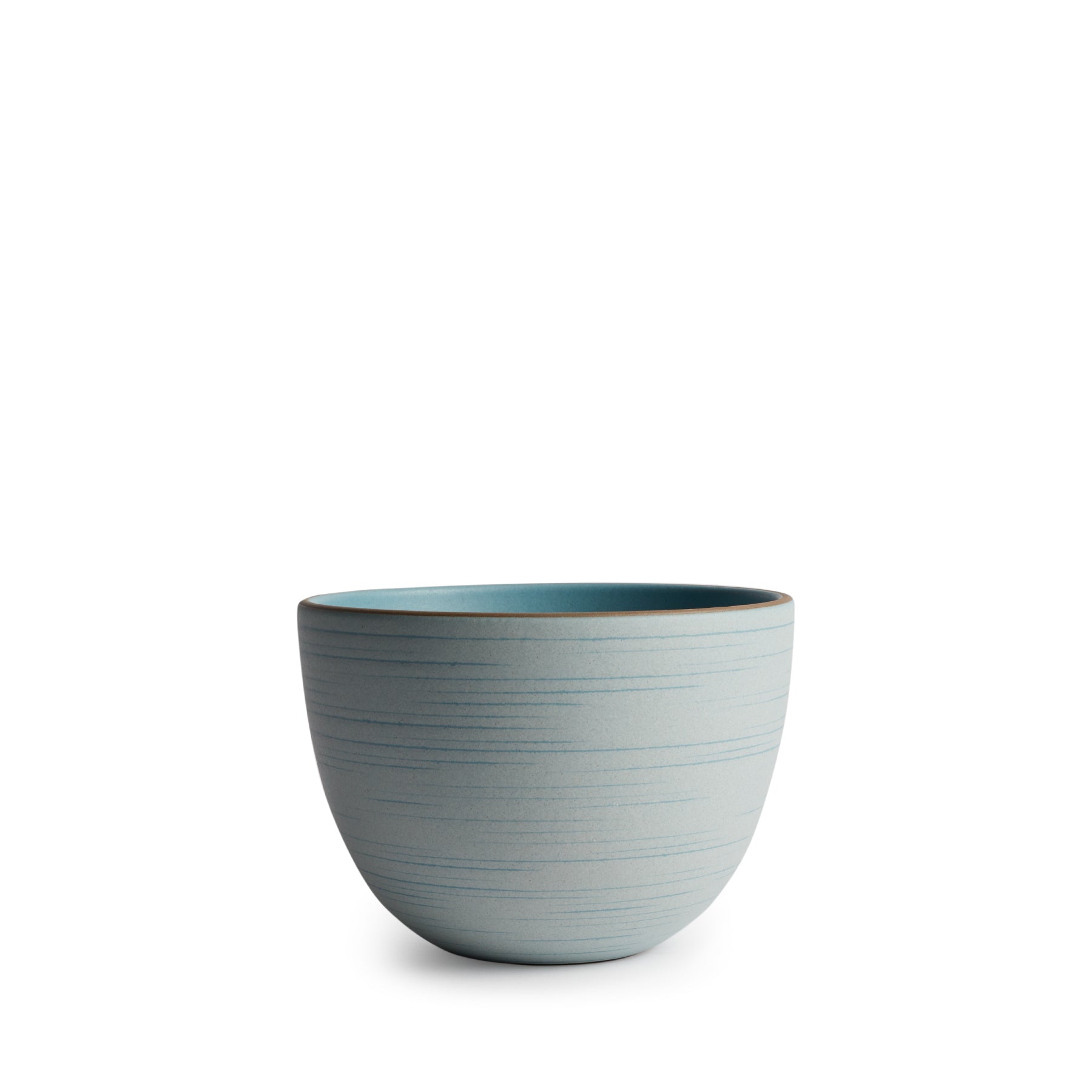 Echo Etched Deep Serving Bowl with Wave Design - Large Ceramic Bowl for Salads, Pasta, Soup - Perfect for Dinner Parties, Family Gatherings & Entertaining