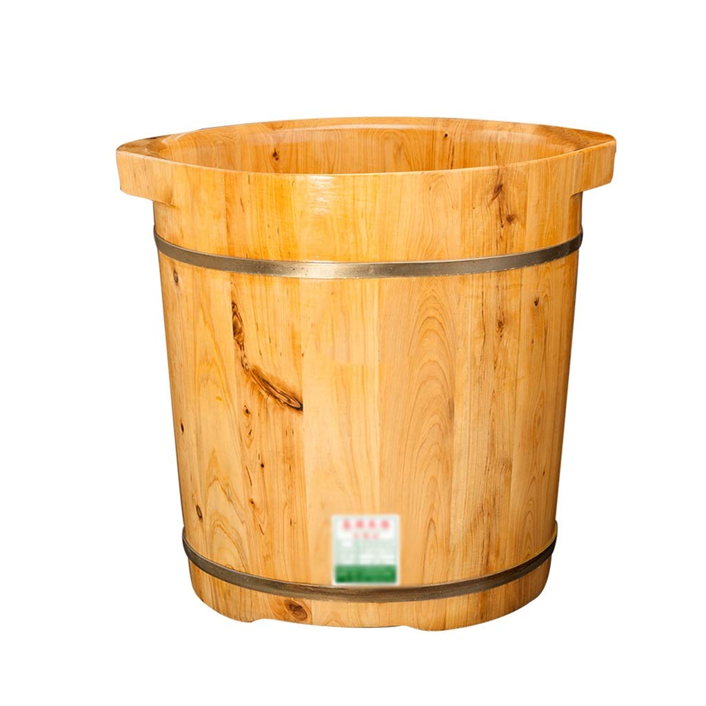 Premium Wooden Foot Bath Tub for Home Spa - Relaxing Foot Massage & Sauna Experience - Perfect for Stress Relief & Self-Care Routine