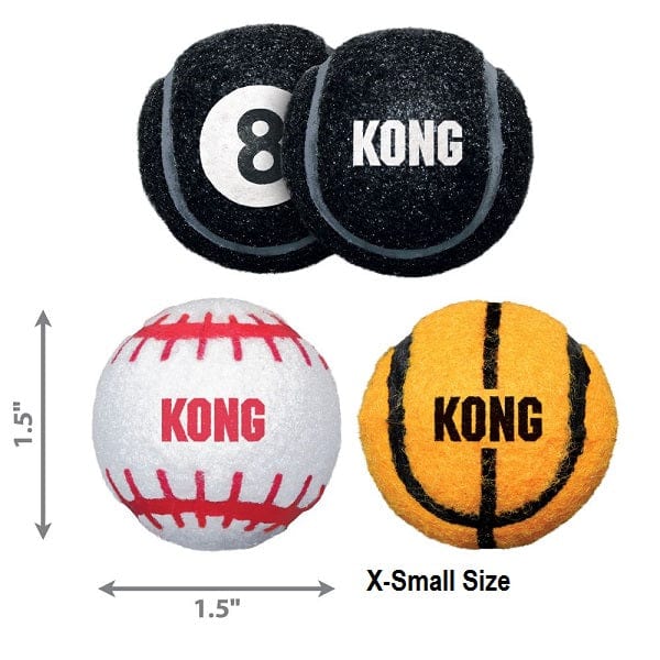KONG Sport Balls Dog Toy - Durable Chew Toy for Medium & Large Dogs - Perfect for Fetch, Training & Outdoor Play - Best for Active Dogs & Puppies