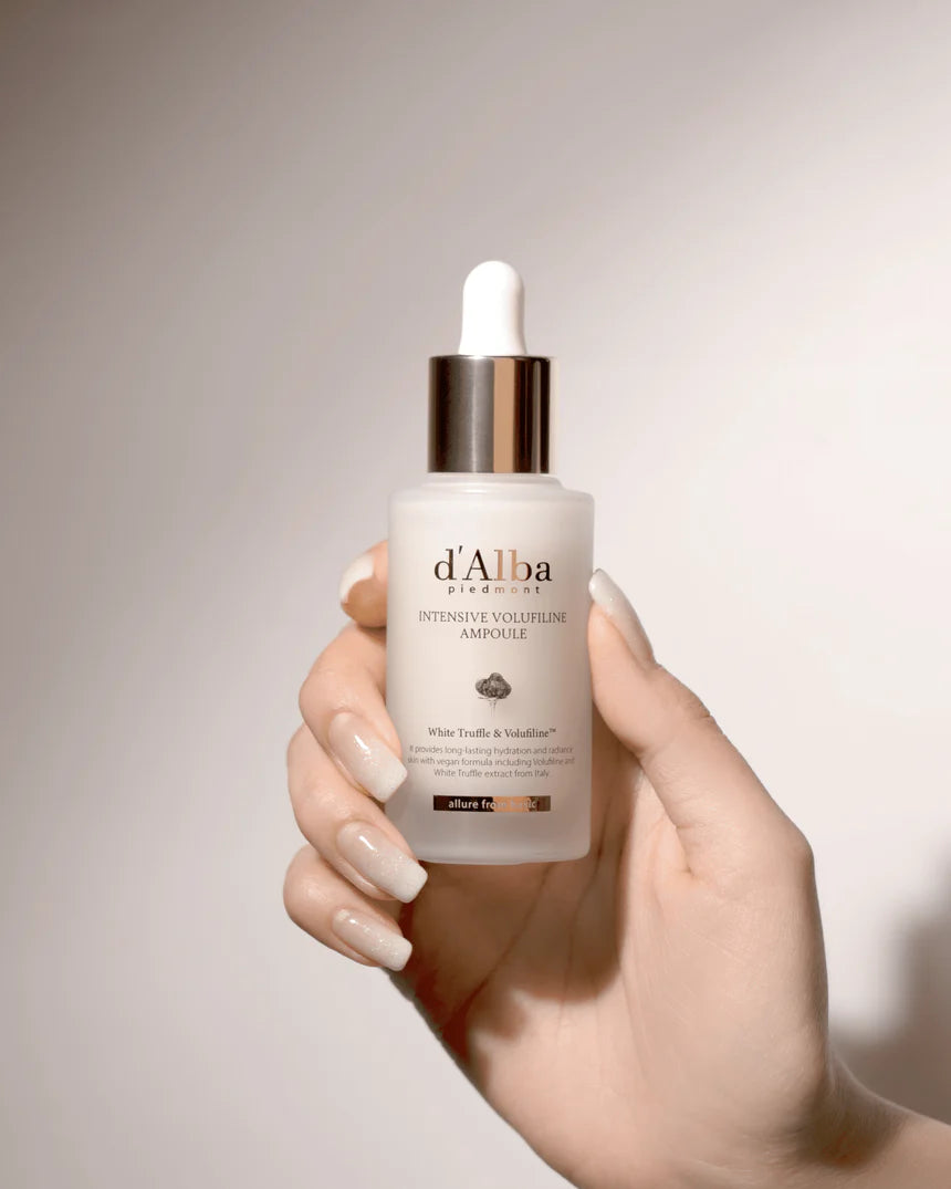d'Alba White Truffle Intensive Volufiline Ampoule 30ml/50ml - Korean Skin Care for Hydration & Anti-Aging - Perfect for Night Routine & Dry Skin Treatment