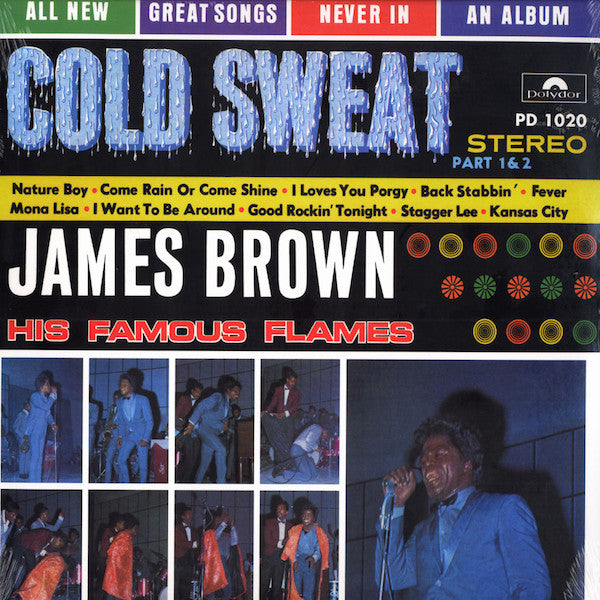 James Brown & The Famous Flames - Cold Sweat Vinyl LP Album (Reissue, VG+ Condition) - Perfect for Soul Music Collectors & Vintage Record Enthusiasts
